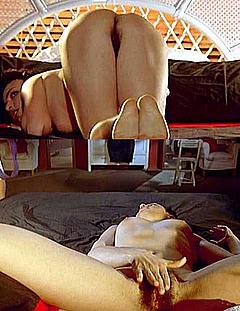 Maruska Albertazzi masturbating in Tinto Brass Fallo