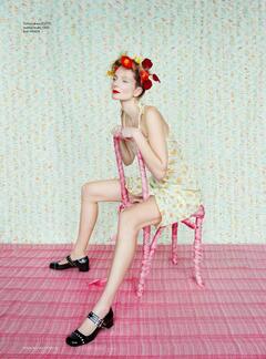 Eniko Mihalik - UK Harper’s Bazaar - April 2025