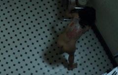 Salma Hayek naked at Everly
