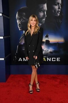 Hassie Harrison - Ambulance Premiere in LA - April 2022