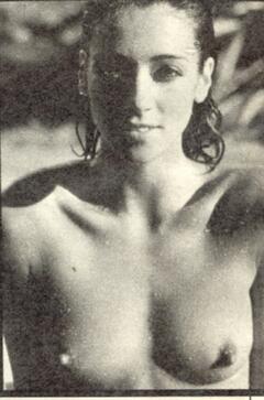 Giannina Facio topless for Dutch magazine