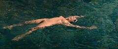 Jasmine Trinca fully nude in the water at Gli occhi degli altri