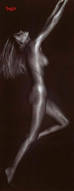 Alessia Marcuzzi naked for Max magazine