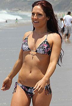 Sharna Burgess in bikini