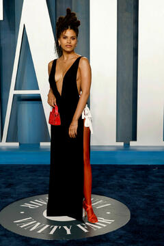 Zazie Beetz sexy at Vanity Fair Oscar Party in LA