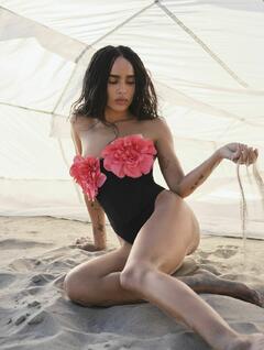 Zoe Kravitz sexy for Elle magazine, UK - April 2022