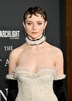 Thomasin McKenzie attends The Testament of Ann Lee Los Angeles premiere - December 14, 2025
