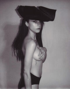 Devon Ross toplees cover her tit for DNA Magazine - Spring∕Summer 2026