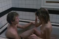 Bridget Fonda nude in a bathtub at Aria