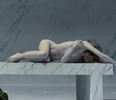 Turkish actress Serenay Sarıkaya naked at Shahmaran