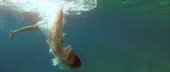 Lea Sekulic nude in a water at Lorem Ipsum