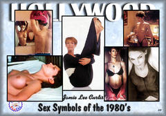 Sex symbol of the 1980's Jamie Lee Curtis topless