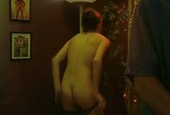 Amanda Righetti shows her nude ass at Angel Blade