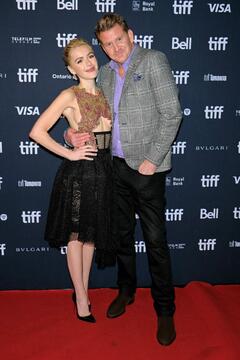 Kiernan Shipka sideboob at the Wildflower Premiere during the 2022 Toronto International Film Festival in Toronto