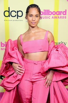 Alicia Keys attending the 2021 Billboard Music Awards in Los Angeles