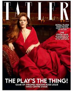 Rose Leslie - Tatler, UK - July 2025