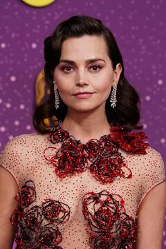 Jenna Coleman braless ta 2026 EE BAFTA Film Awards in London - February 22, 2026