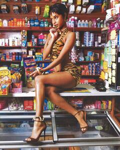 Tyla leggy for Amber Asaly Halloween photoshoot - October 2024