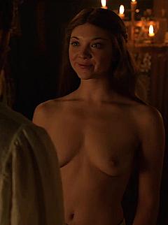 Natalie Dormer topless in Game Of Thrones