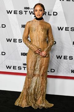 Tessa Thompson attending the premiere of Westworld season 4 in New York