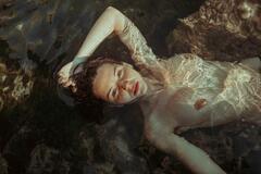 Mireia Vilapuig nude in a water for Marta Mas Girones photoshoot 2018