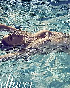 Monica Bellucci fully nude in a water