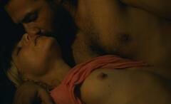 Marina Fois topless at Ils sont vivants