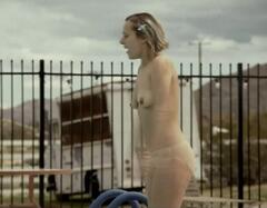 Lena Gora topless at Roving Woman