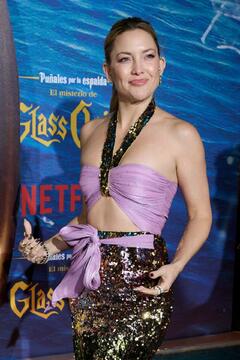Kate Hudson at the Glass Onion A Knives Out Mystery premiere in Madrid