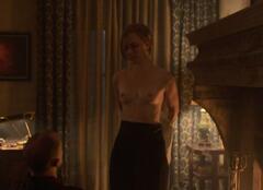 German actress Saskia Rosendahl topless at Babylon Berlin