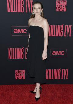 Jodie Comer at Killing Eve premiere in North Hollywood