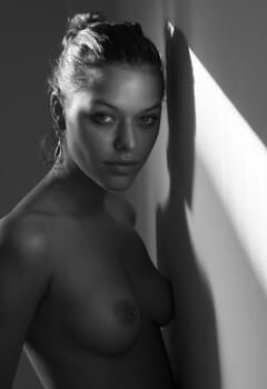 Marcela Vivan topless poses for Yiorgos Mavropoulos photoshoot