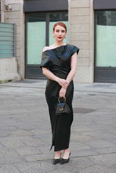 Emma Roberts is seen arriving for Kiko Milano event - April 2025