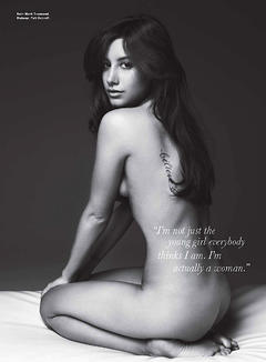 Ashley Tisdale nude for Allure Magazine - May2011