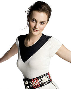 Leighton Meester in tight dress