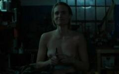 Malin Barr topless at Fugue