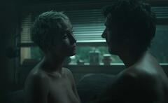 Peri Baumeister topless at The Signal