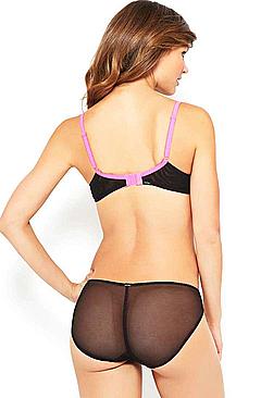 Jessica Rafalowski in sexy lingeries, shows her ass through transparent pants