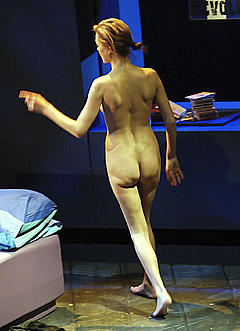 Tracy Shaw fully nude at stage