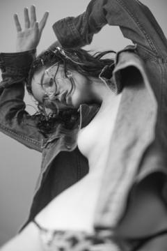 Cinthya Cabrera topless by Omar Coria