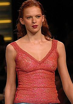 Elise Crombez see through runway image