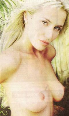 Blonde Nancy Sorrell topless photo