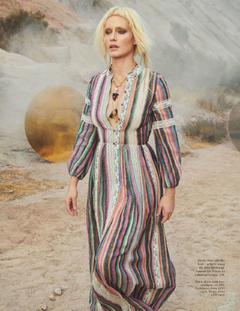 Amber Valletta - British Vogue - April 2021