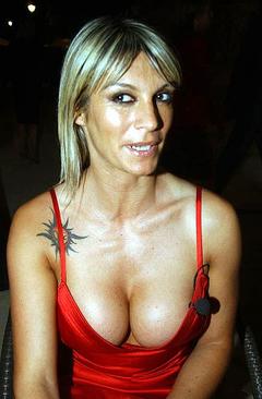 Mascia Ferri deep sexy cleavage