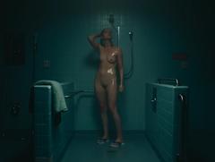 Christie Herring nude in a shower at Bloodline