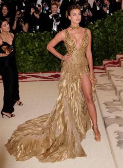 Irina Shayk sexy at MET Costume Institute Gala