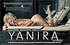 Yanira Gutierrez lying naked