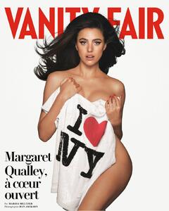 Margaret Qualley naked but covered for Vanity Fair, France - March 2026