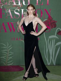Larsen Thompson sexy at Green Carpet Fashion Awards Milan Fashion Week Spring-Summer 2020