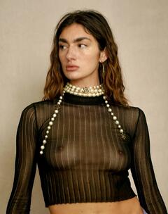 Alba Chafer see through to tits by Pablo Gil